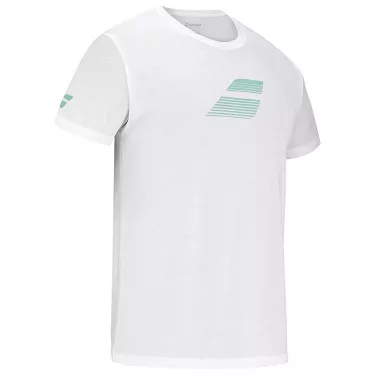 T-Shirt Babolat Exercise Big Flag Navy Blu