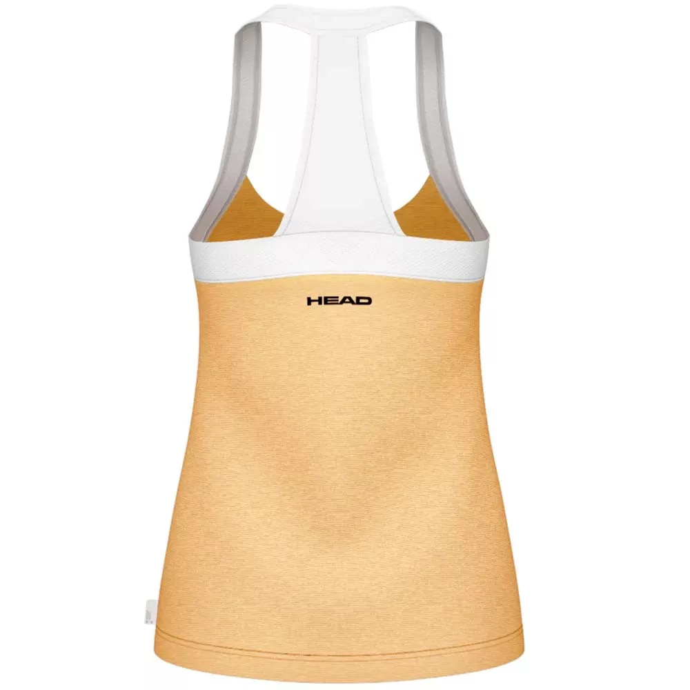 Tank Top Head Padel Tech Donna Grigio / Navy Blu