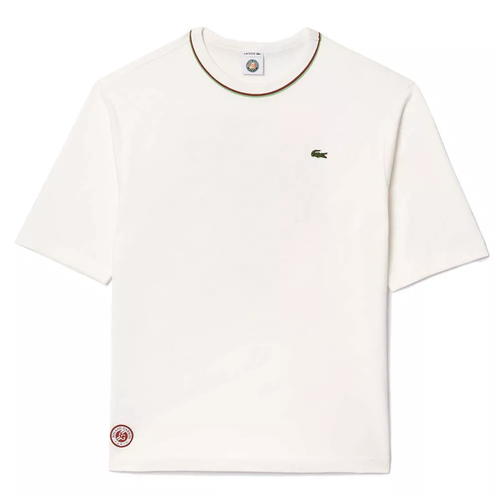 T-shirt Lacoste Sport Roland Garros Arancione