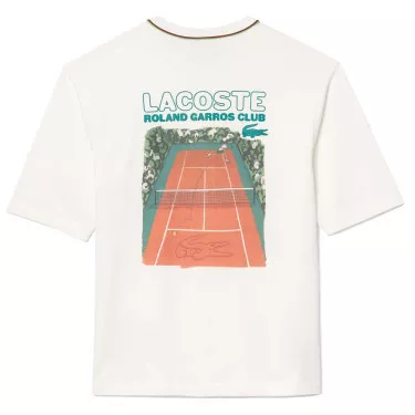 T-shirt Lacoste Sport Roland Garros Arancione