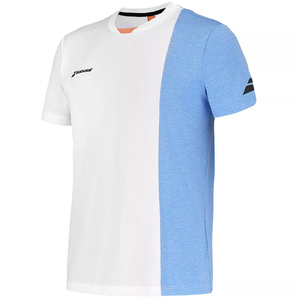 T-Shirt Babolat Play Crew Neck Bianco