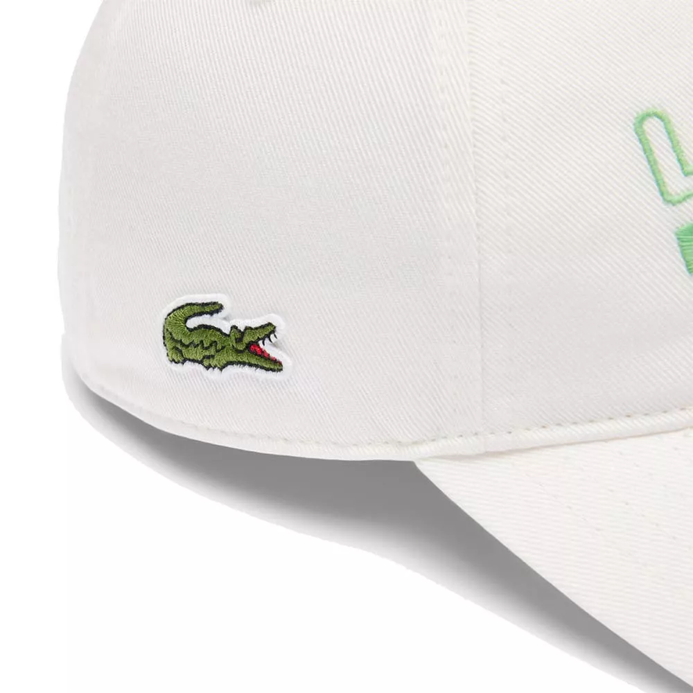 Cappellino Lacoste Club Roland Garros bianco