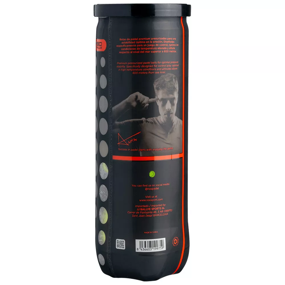 Tubo da 3 palline Nox Pro Titanium