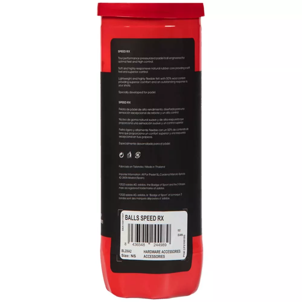 Tubo da 3 palline Adidas Speed ​​RX