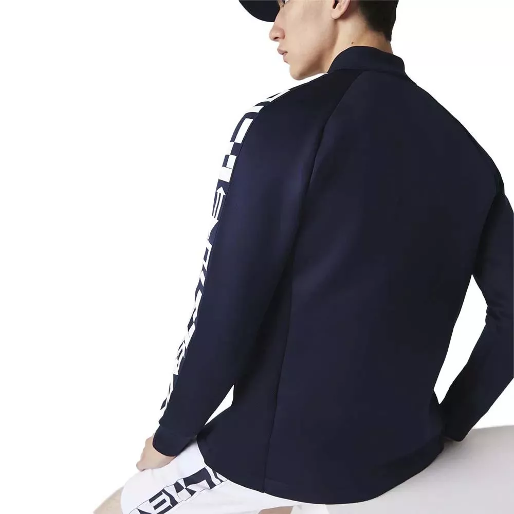 Giacca con zip Lacoste Tennis Sportsuit Blu navy