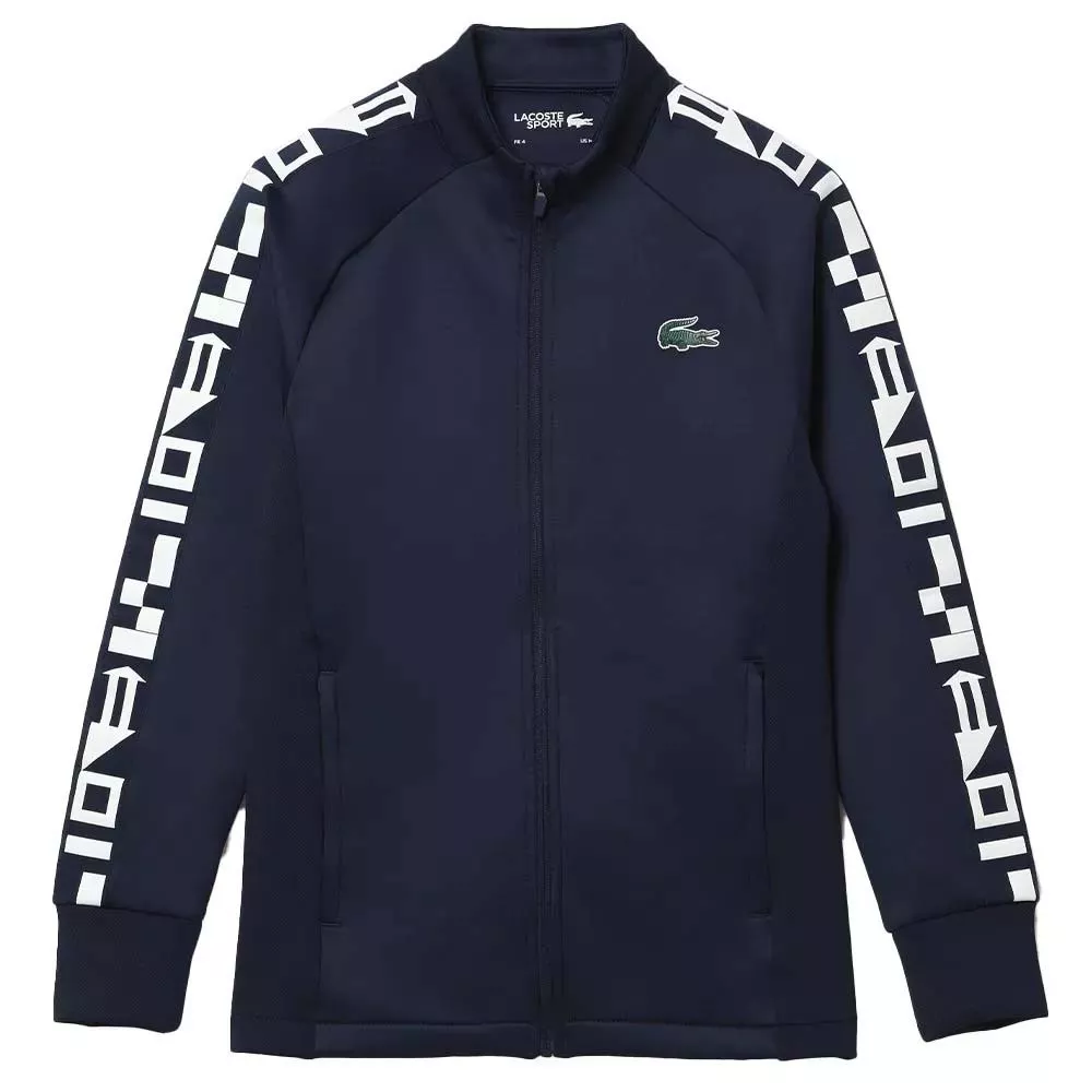 Giacca con zip Lacoste Tennis Sportsuit Blu navy