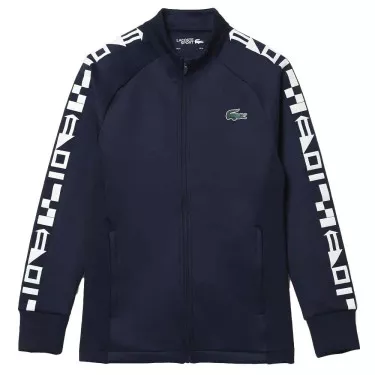 Giacca con zip Lacoste Tennis Sportsuit Blu navy