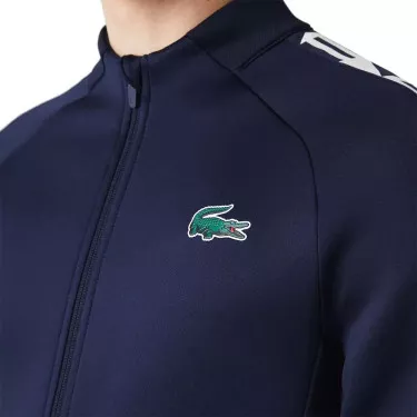Giacca con zip Lacoste Tennis Sportsuit Blu navy