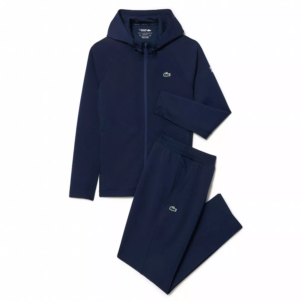Giacca con zip Lacoste Roland Garros Blu navy