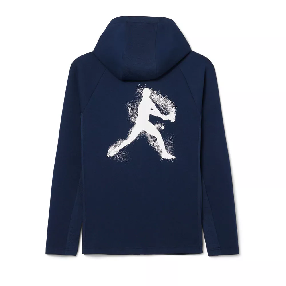 Giacca con zip Lacoste Roland Garros Blu navy