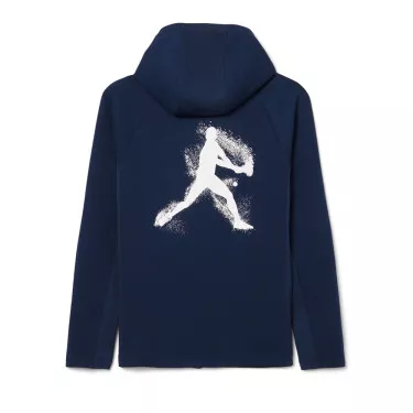 Giacca con zip Lacoste Roland Garros Blu navy