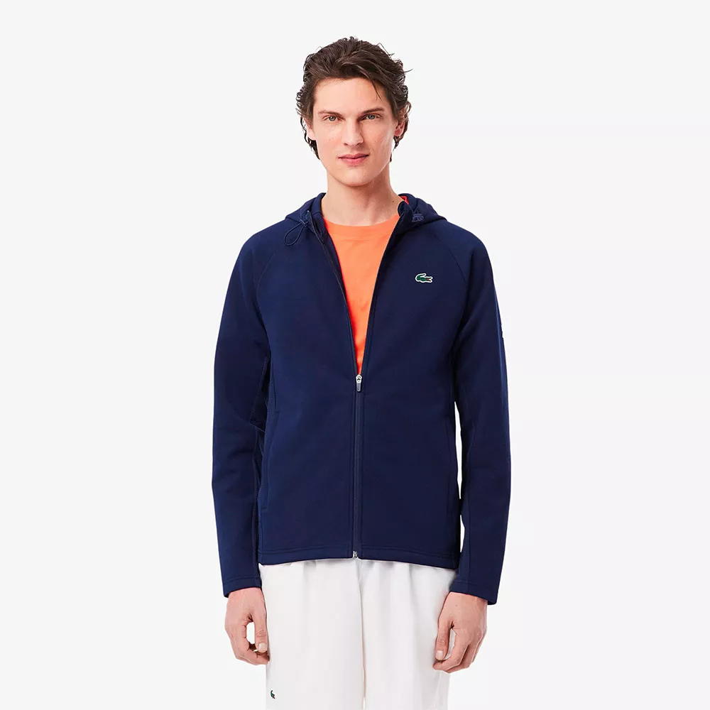 Giacca con zip Lacoste Roland Garros Blu navy
