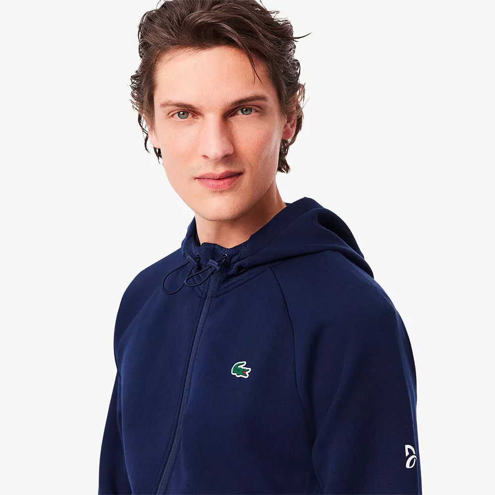 Giacca con zip Lacoste Roland Garros Blu navy