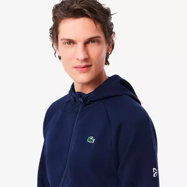 Giacca con zip Lacoste Roland Garros Blu navy