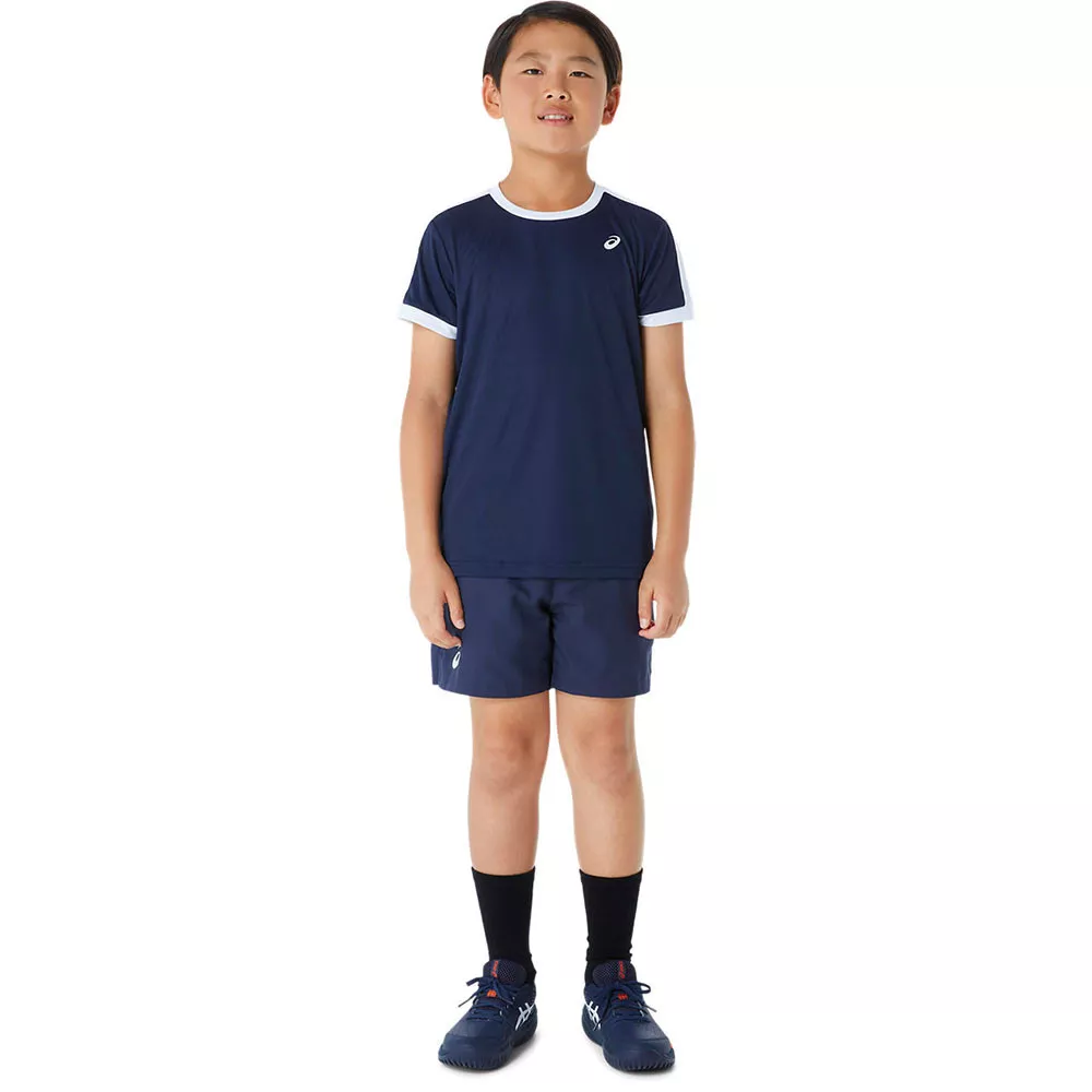 T-Shirt Asics Ragazzo Blu Marino