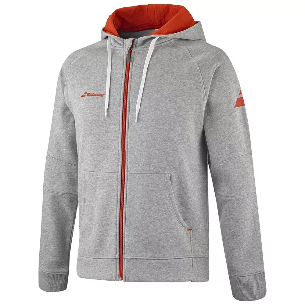 Giacca con zip Babolat Exercise Grigio
