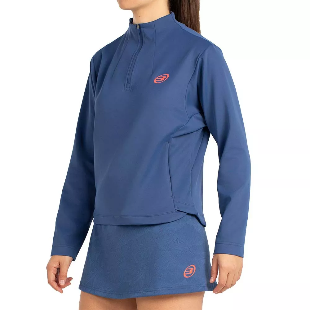 Sweatshirt Bullpadel Donna Leste Nero