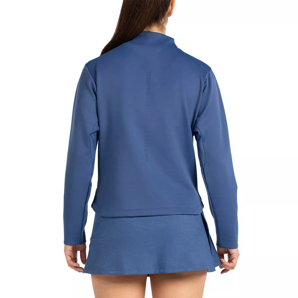 Sweatshirt Bullpadel Donna Leste Nero