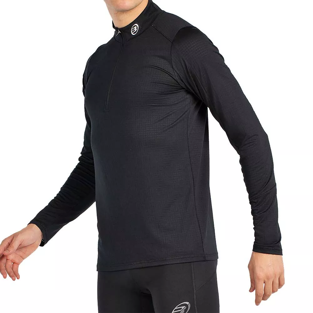 T-shirt a maniche lunghe Asics Court LS Zip bianca