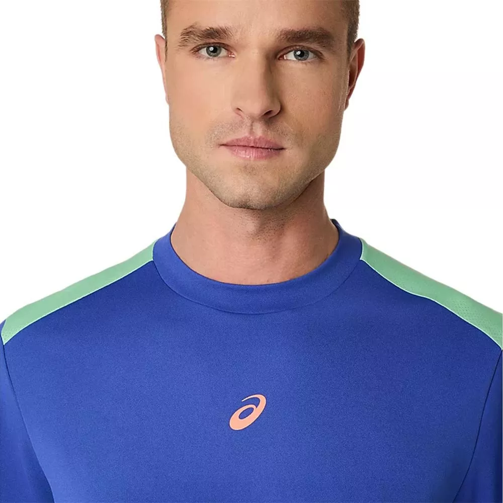 T-Shirt Asics Padel Court SS Menta / Corallo