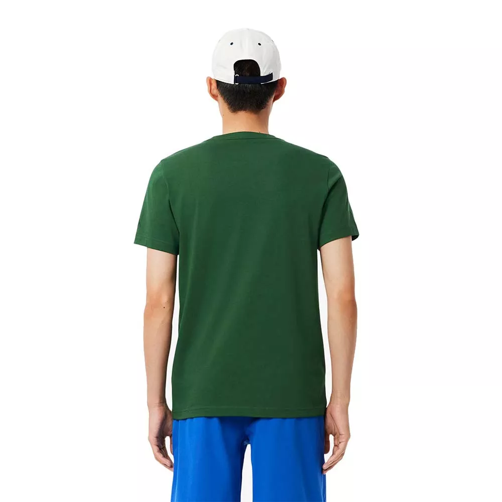 Pacco T-Shirt + Cappellino Lacoste Tennis x Novak Djokovic Grigio Mélange / Bianco
