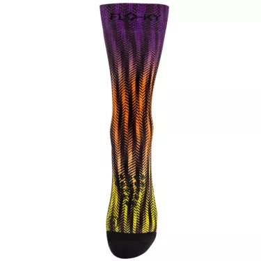 Calzini a compressione Floky S-MASH 3D FANTASY Rio Blu / Arancio