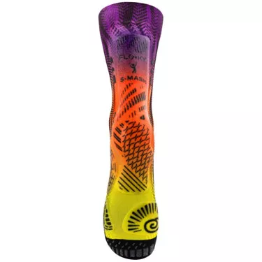 Calzini a compressione Floky S-MASH 3D FANTASY Rio Blu / Arancio
