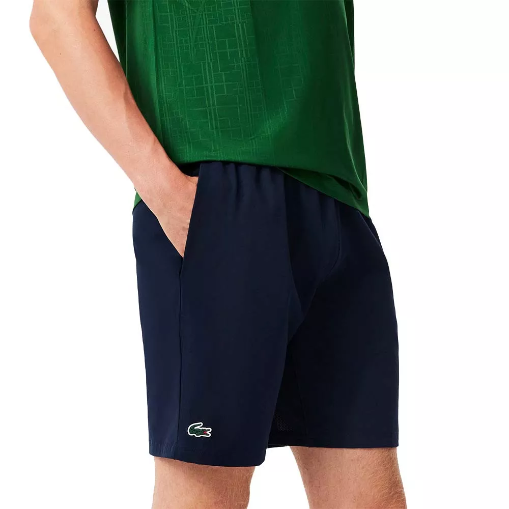 Pantaloncini Lacoste Tennis x Novak Djokovic Blu