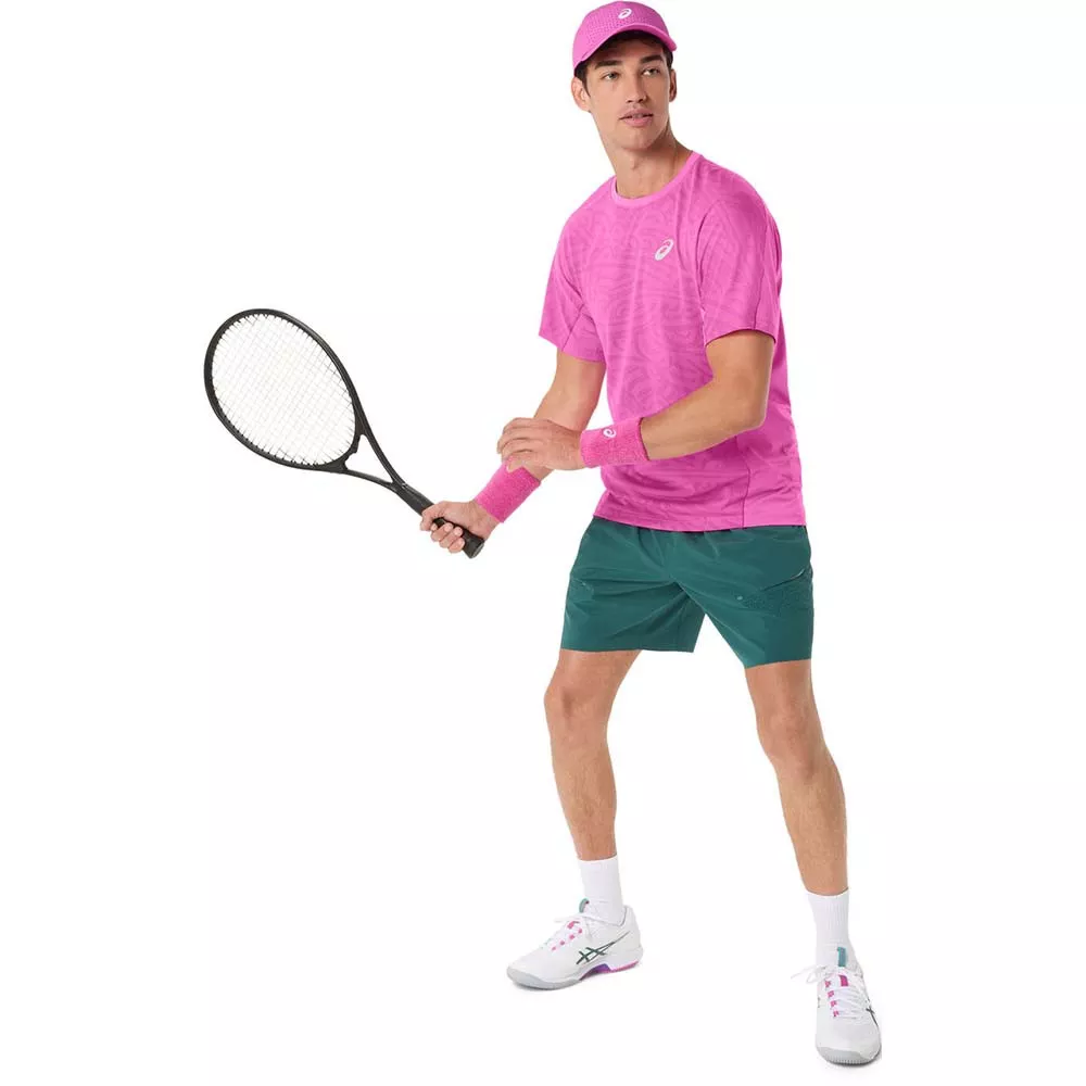 T-Shirt Asics Match Verde