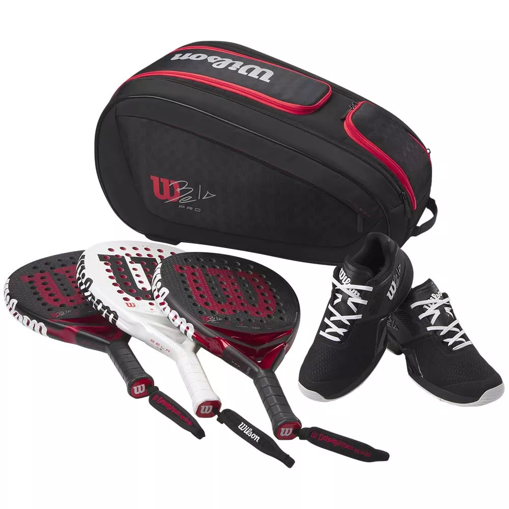 Borsa Padel Wilson BELA Super Tour Nero / oro