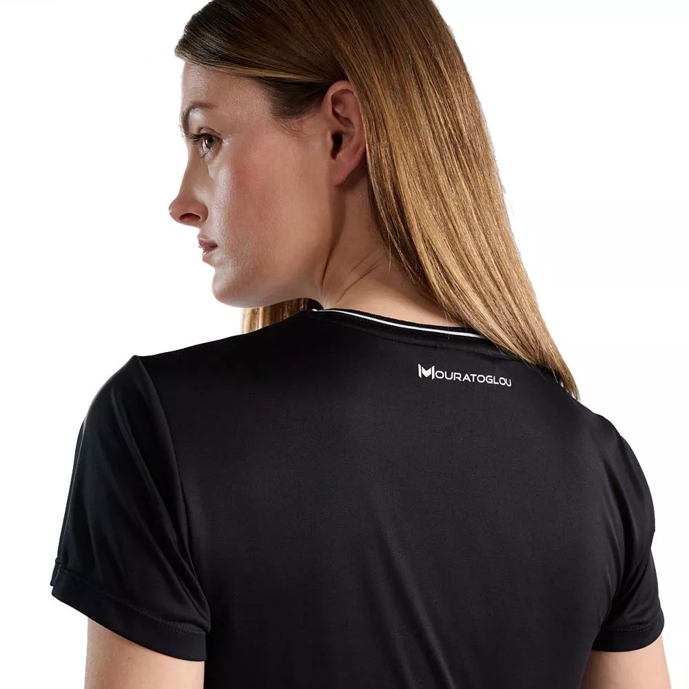 T-shirt Mouratoglou Match Melbourne da donna Rosa