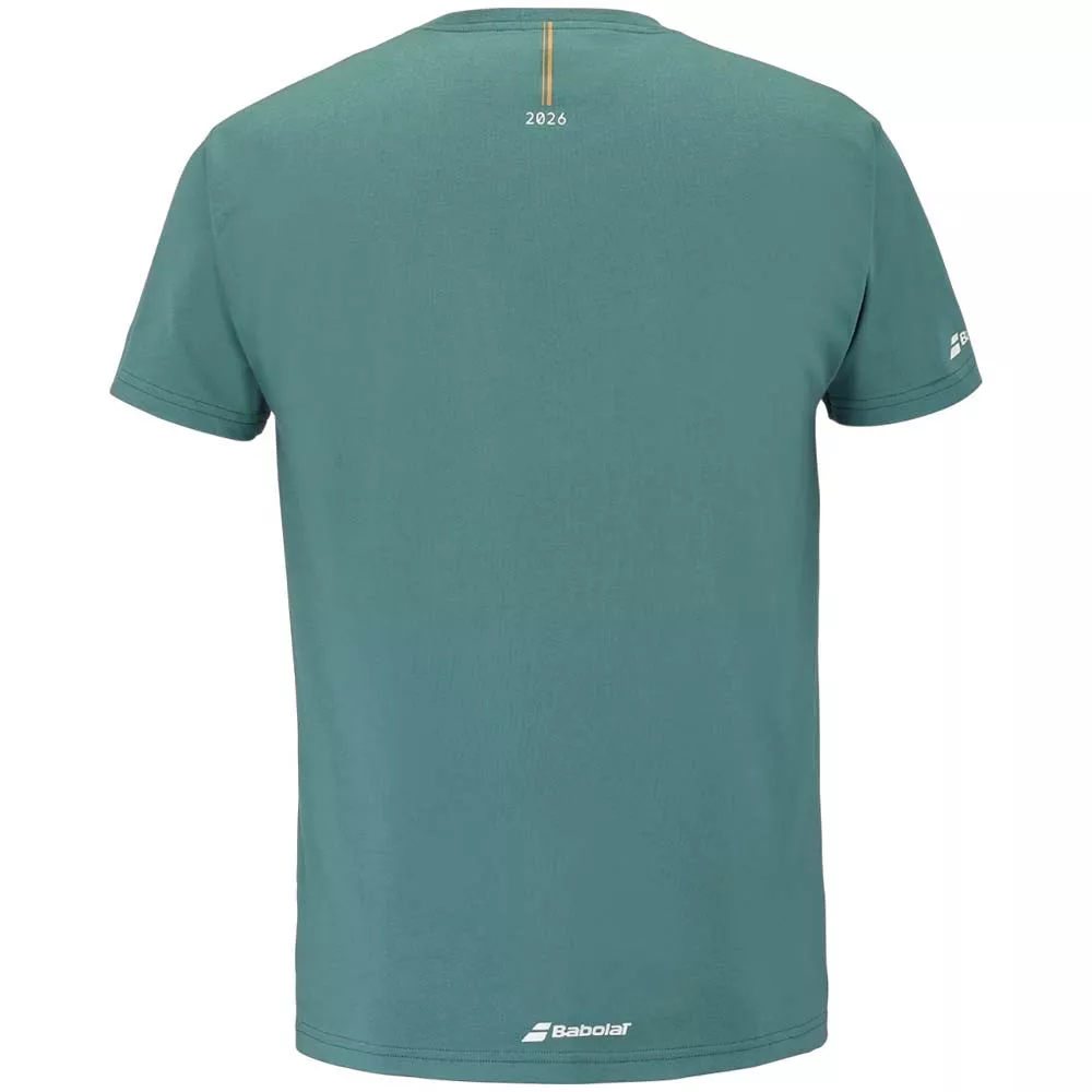 T-shirt Babolat Exercise Graphic Arancione