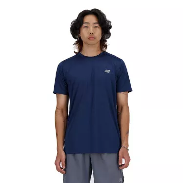 T-shirt New Balance Essentials Grigio blu