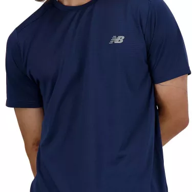 T-shirt New Balance Essentials Grigio blu