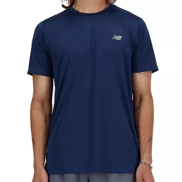 T-shirt New Balance Essentials Grigio blu