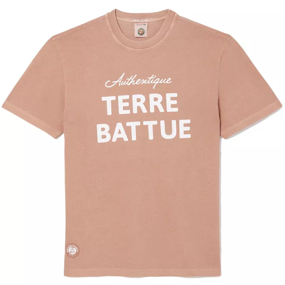 T-shirt Lacoste Roland Garros Unisex Grigio