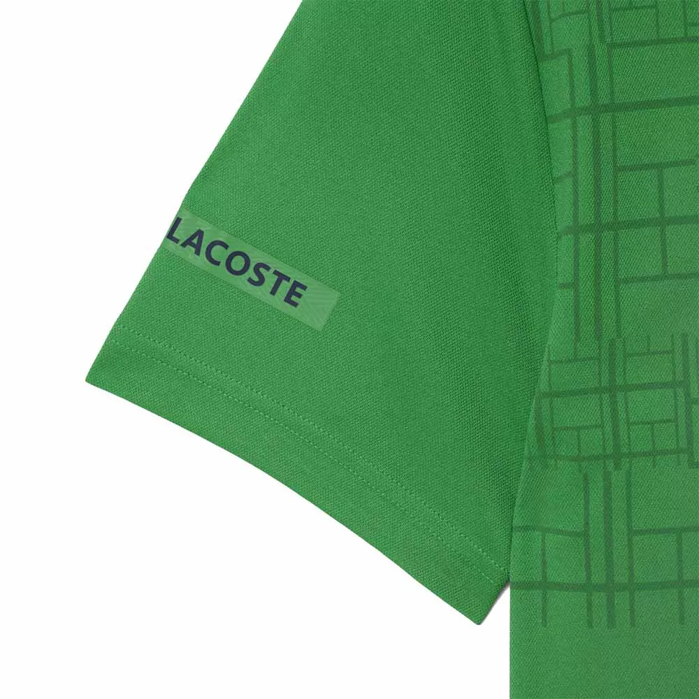 Polo Lacoste Tennis Novak Djokovic Nero