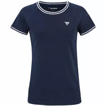 T-Shirt Tecnifibre Team Tech Donna Blu Navy