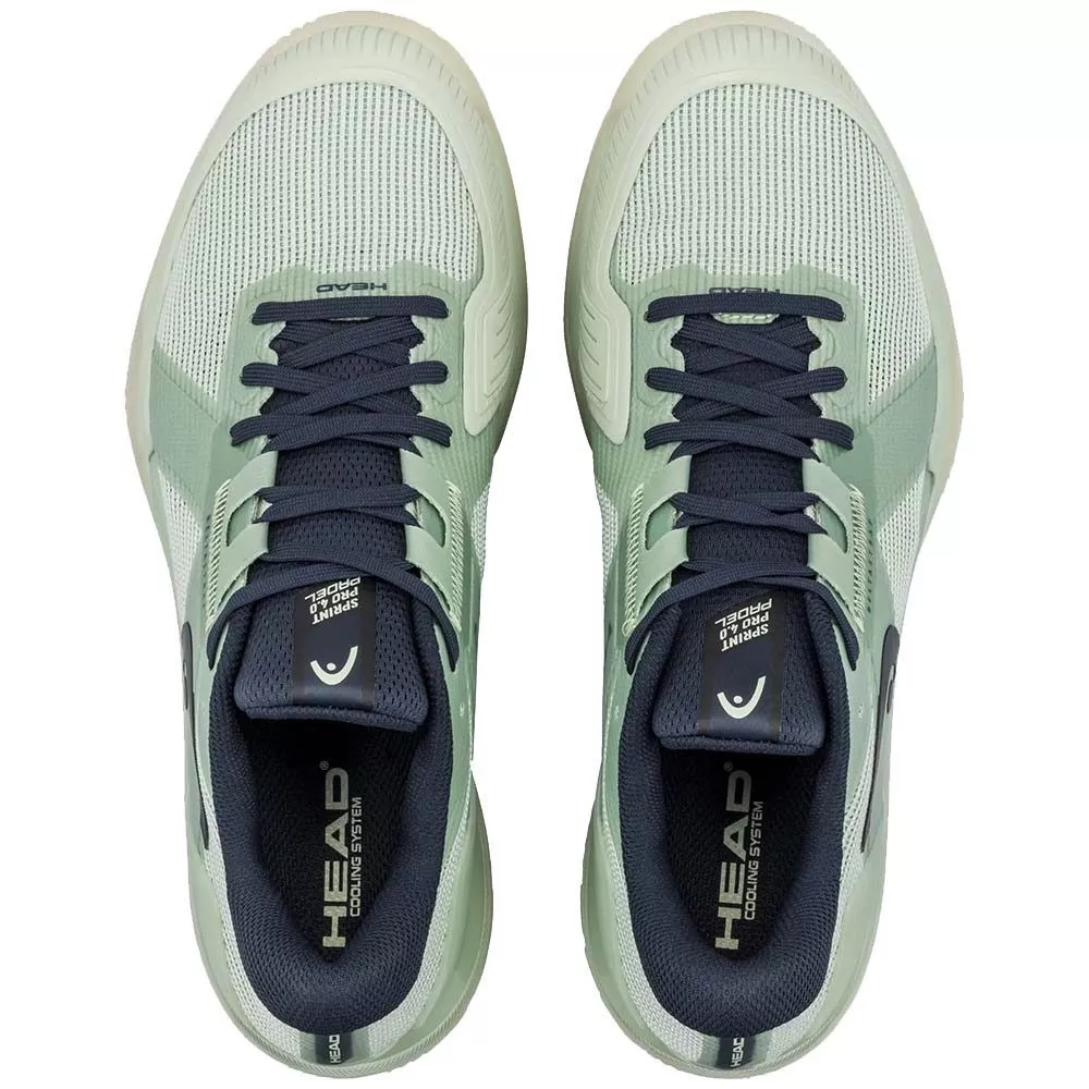 Scarpe Head Sprint Pro 4.0 Padel Verdi