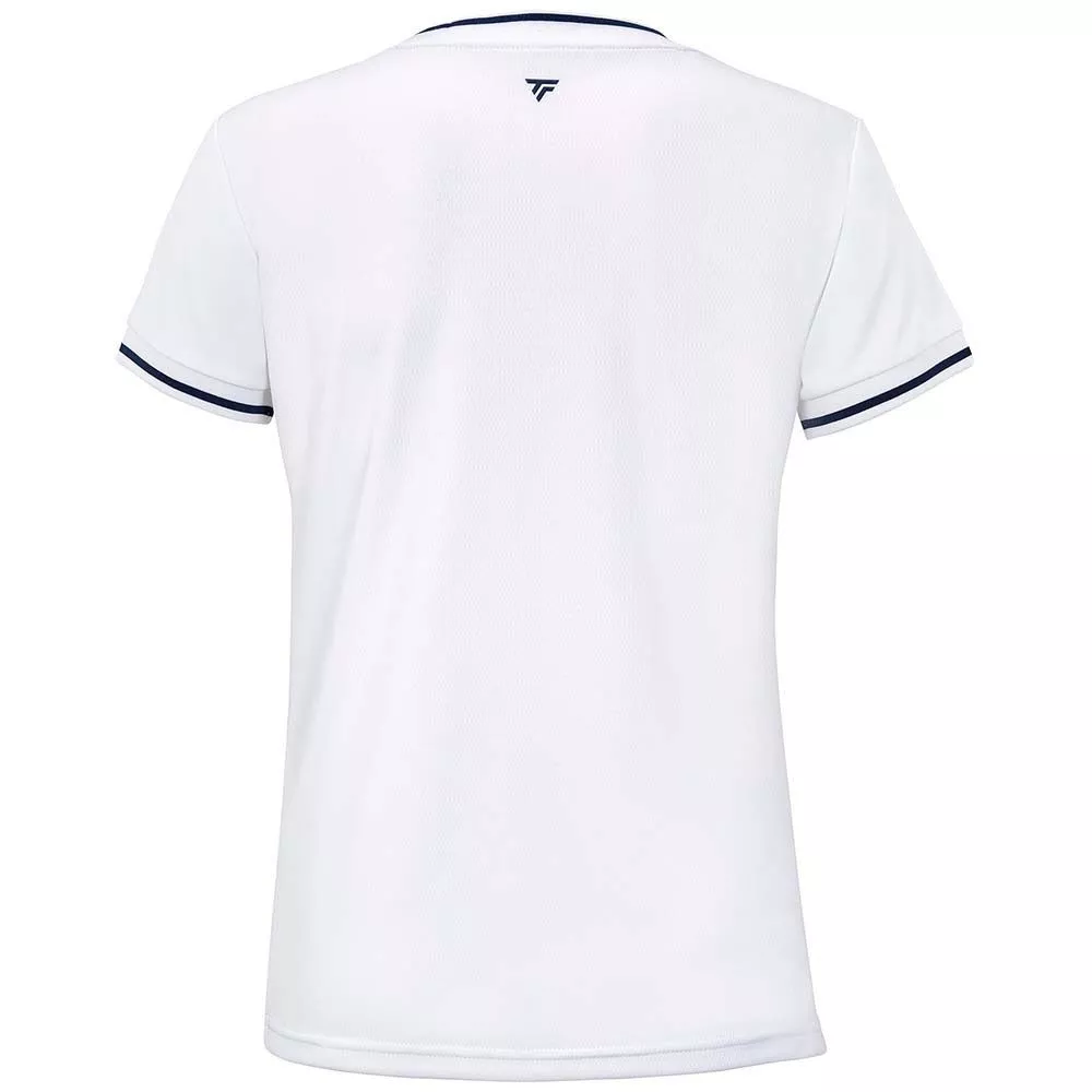 T-Shirt Tecnifibre Team Tech Donna Bianco per Padel