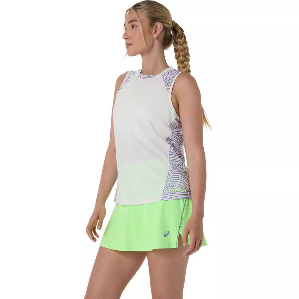 Canotta Asics Padel Court All Over Crema / Viola