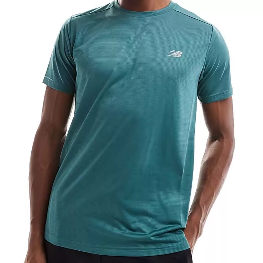 T-shirt New Balance Essentials Azzurro Teal