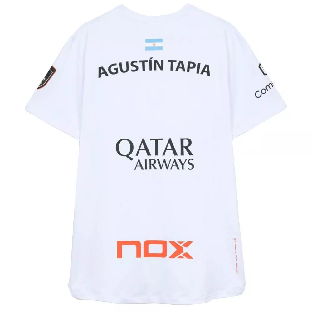 T-shirt Nox AT10 Agustín Tapia Bianco