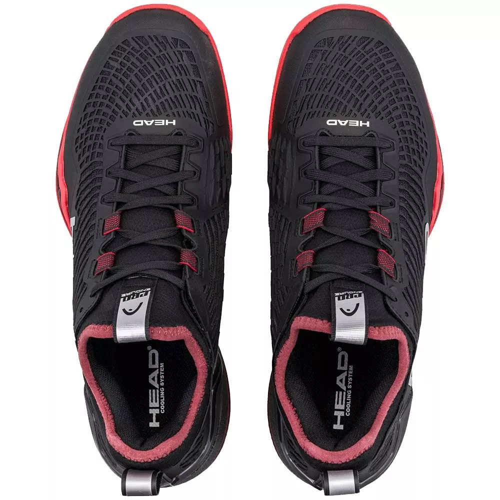 Scarpe Head Endure Pro Nero / Rosso per Padel