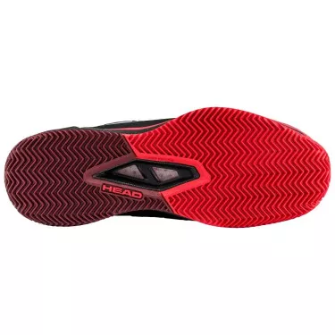 Scarpe Head Endure Pro Nero / Rosso per Padel