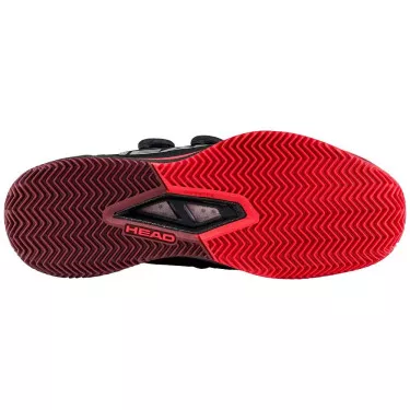Scarpe Head Endure Pro BOA Terra Battuta Nero / Rosso