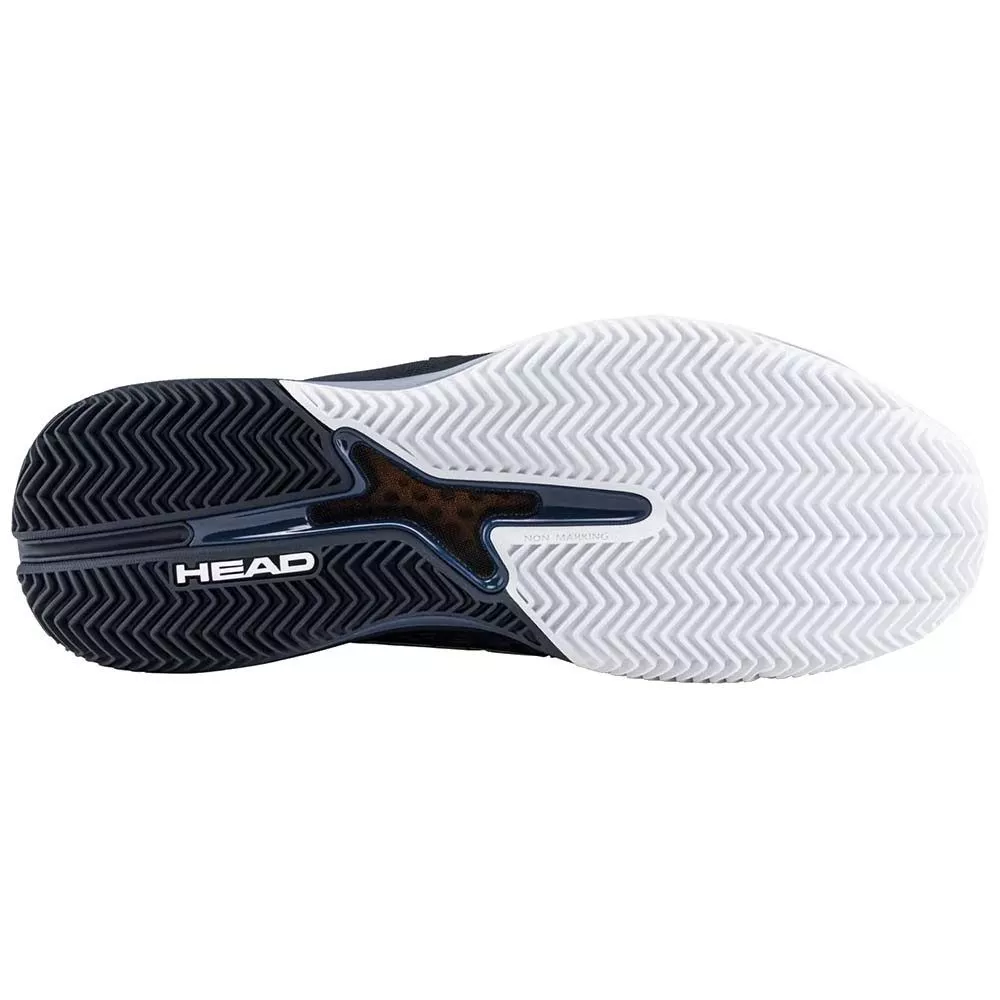Scarpe Head Revolt Pro 5.0 Padel Suola a Spina di Pesce Nero / Blu