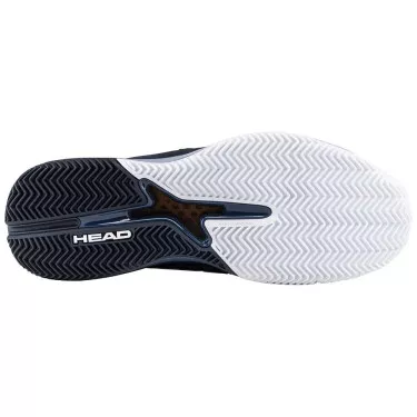 Scarpe Head Revolt Pro 5.0 Padel Suola a Spina di Pesce Nero / Blu