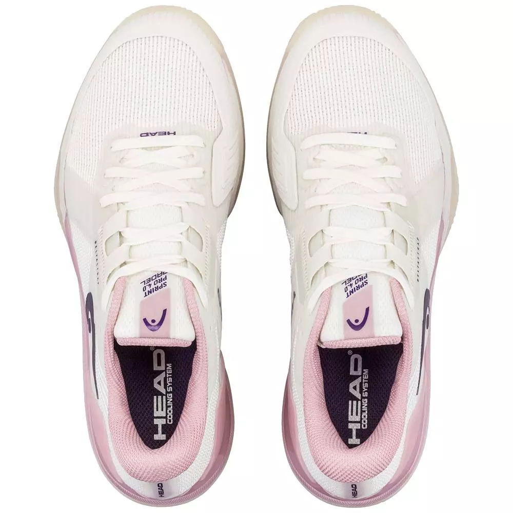 Scarpe Head Sprint Pro 4.0 Donna Padel Bianco / Rosa