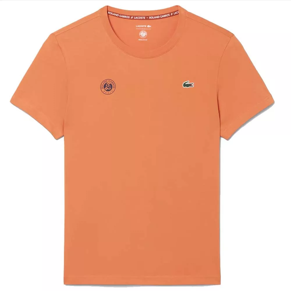 Maglietta Lacoste Padel Roland Garros Arancione